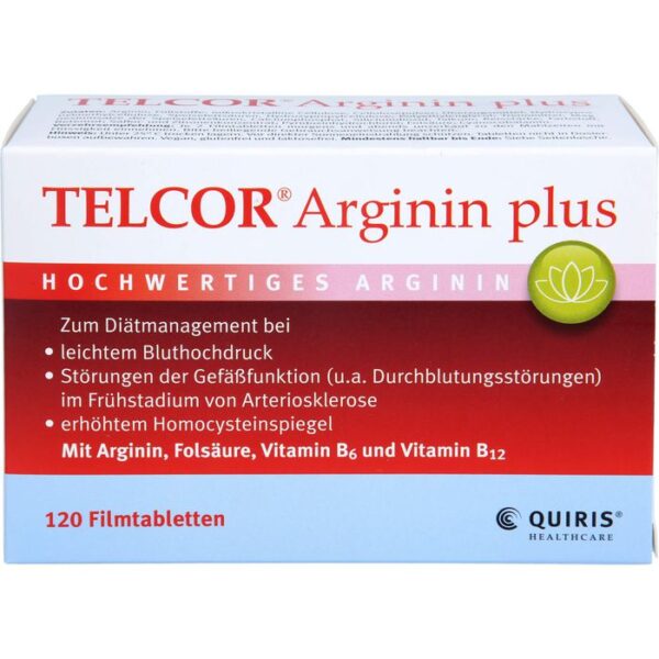 TELCOR Arginin plus Filmtabletten 120 St.