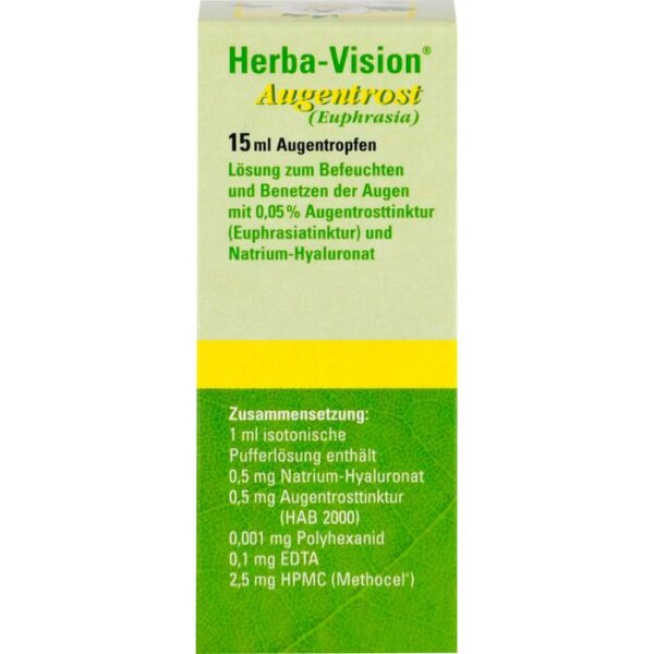 HERBA-VISION Augentrost Augentropfen 15 ml