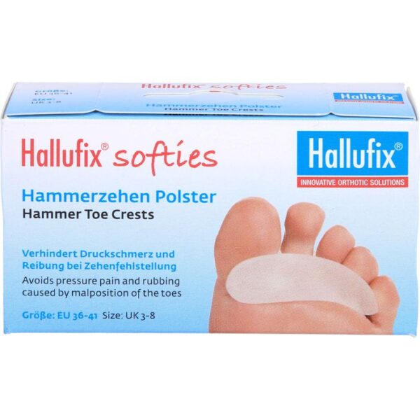 HALLUFIX softies Hammerzehenpolster Gr.M 36-41 2 St.