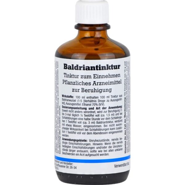 BALDRIANTINKTUR Herbeta DAB 8 100 ml