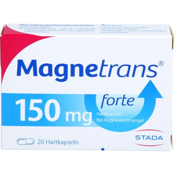 MAGNETRANS forte 150 mg Hartkapseln 20 St.