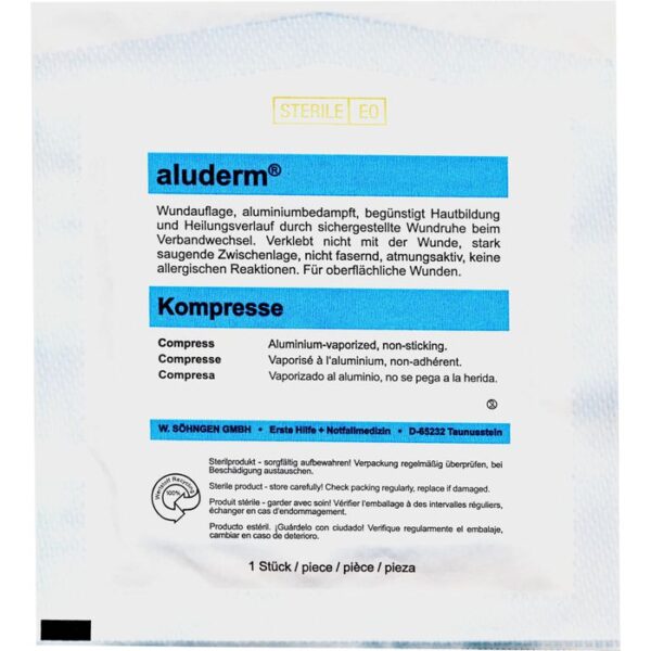 ALUDERM Kompressen 10x15 cm 1 St.