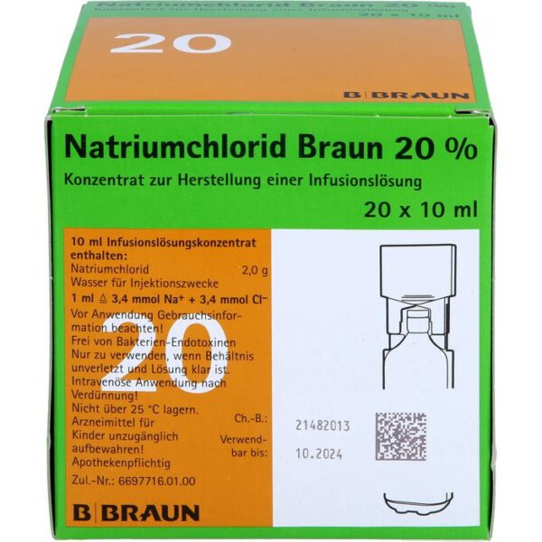 NATRIUMCHLORID 20% MPC Elektrolytkonzentrat 200 ml