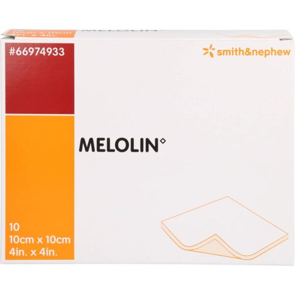 MELOLIN 10x10 cm Wundauflagen steril 10 St.