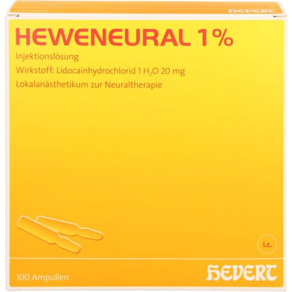 HEWENEURAL 1% Injektionslösung Ampullen 200 ml