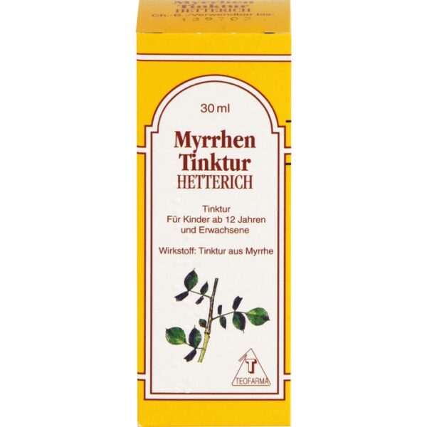 MYRRHENTINKTUR Hetterich 30 ml