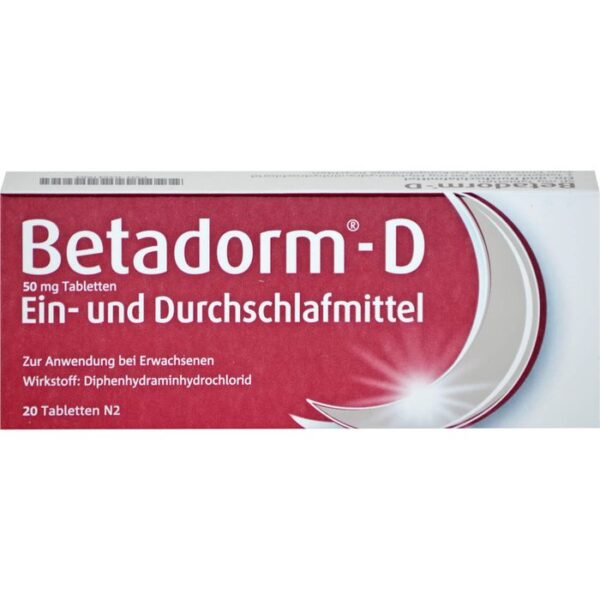 BETADORM D Tabletten 20 St.