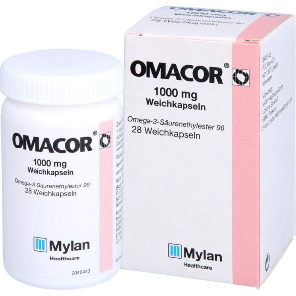 OMACOR 1.000 mg Weichkapseln 28 St.