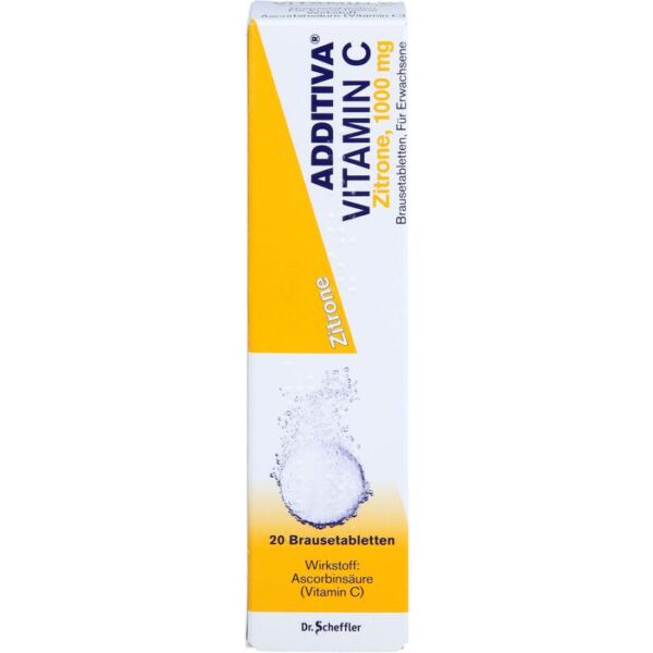 ADDITIVA Vitamin C 1 g Brausetabletten 20 St.