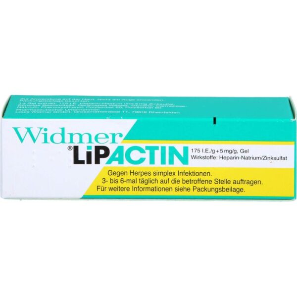 WIDMER Lipactin Gel 3 g