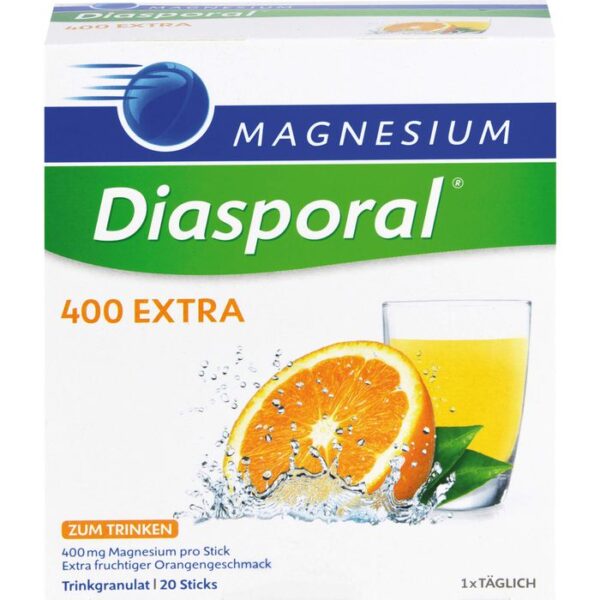 MAGNESIUM DIASPORAL 400 Extra Trinkgranulat 20 St.