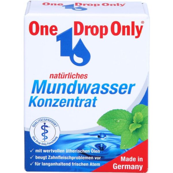 ONE DROP Only natürl.Mundwasser Konzentrat 25 ml