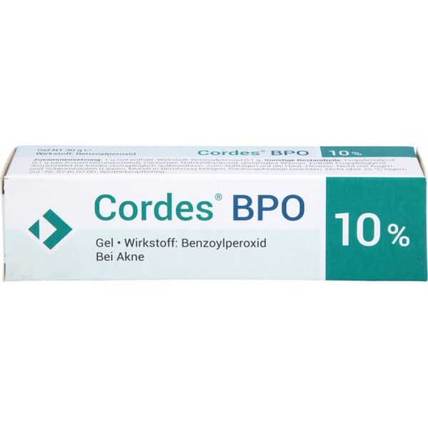 CORDES BPO 10% Gel 30 g