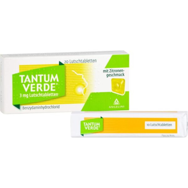 TANTUM VERDE 3 mg Lutschtabl.m.Zitronengeschmack 20 St.