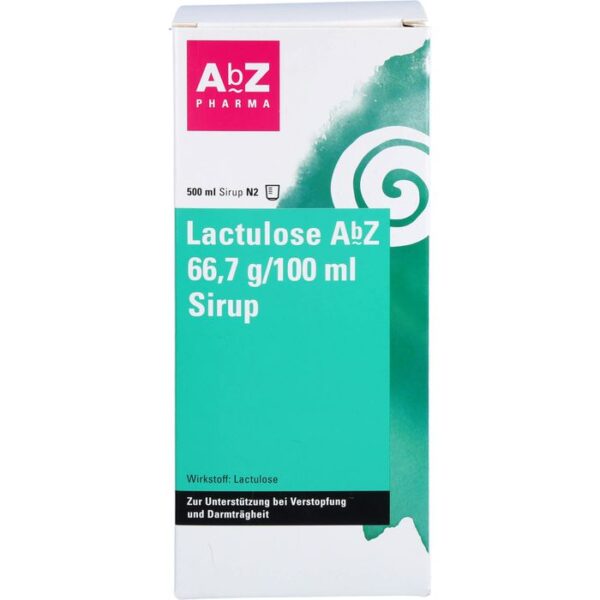 LACTULOSE AbZ 66,7 g/100 ml Sirup 500 ml