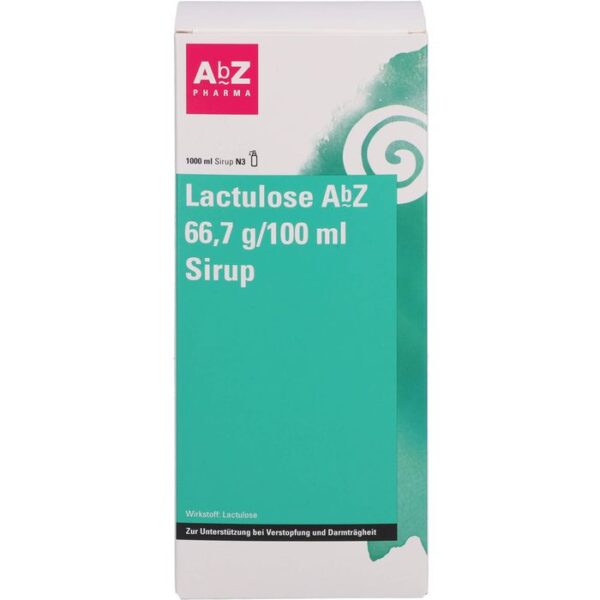 LACTULOSE AbZ 66,7 g/100 ml Sirup 1000 ml