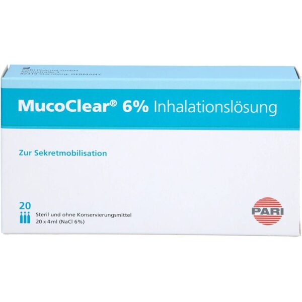 MUCOCLEAR 6% NaCl Inhalationslösung 80 ml