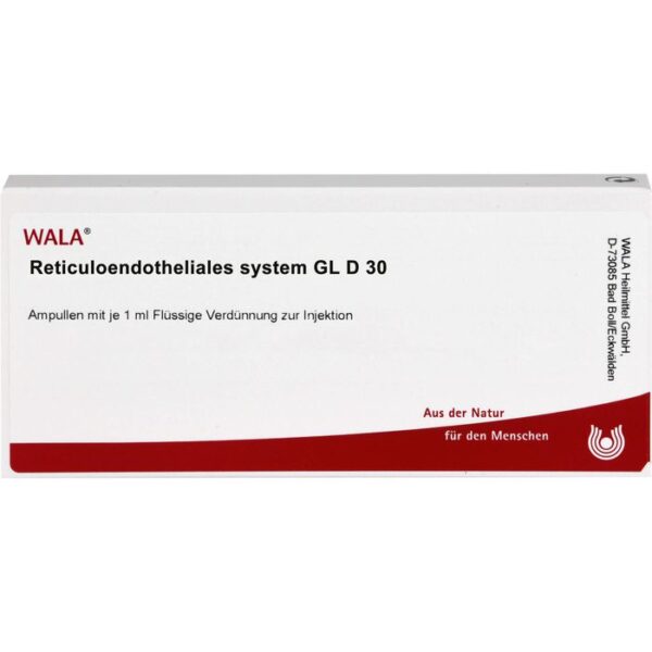 RETICULOENDOTHELIALES System GL D 30 Ampullen 10 ml