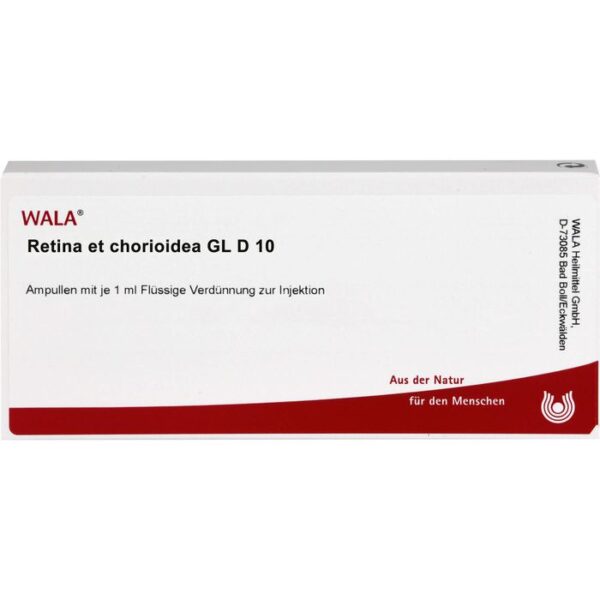 RETINA ET Chorioidea GL D 10 Ampullen 10 ml