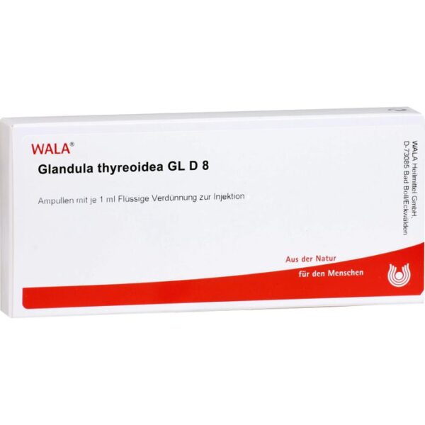 GLANDULA THYREOIDEA GL D 8 Ampullen 10 ml