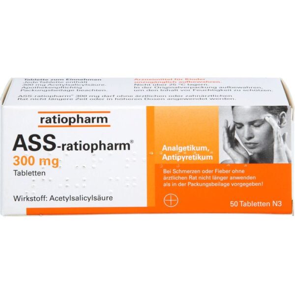 ASS-ratiopharm 300 mg Tabletten 50 St.