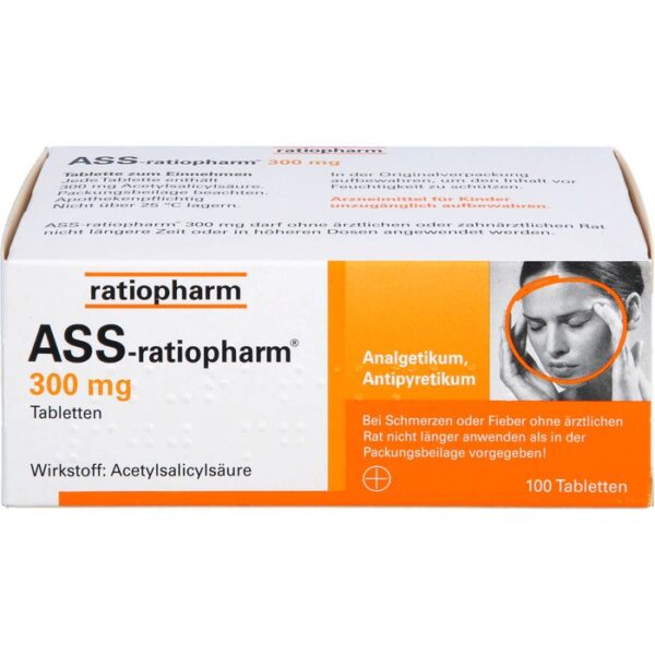 ASS-ratiopharm 300 mg Tabletten 100 St.