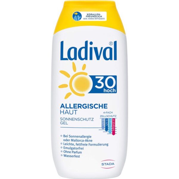 LADIVAL allergische Haut Gel LSF 30 200 ml