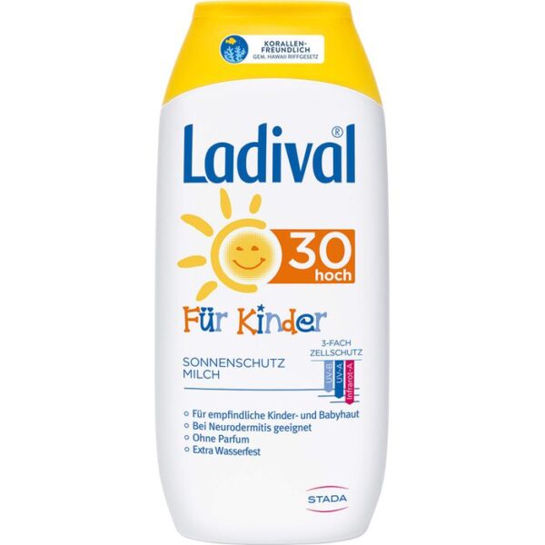 LADIVAL Kinder Sonnenmilch LSF 30 200 ml