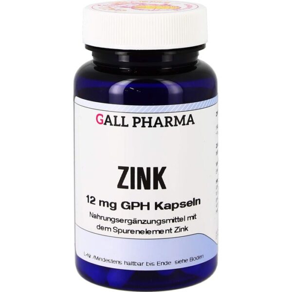 ZINK 12 mg GPH Kapseln 60 St.