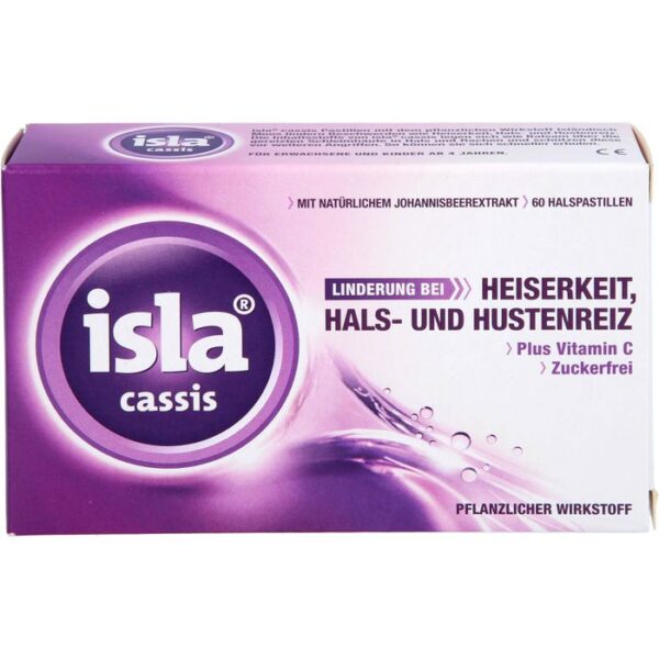 ISLA CASSIS Pastillen 60 St.