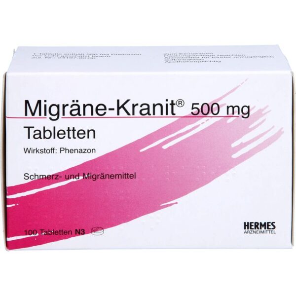 MIGRÄNE KRANIT 500 mg Tabletten 100 St.