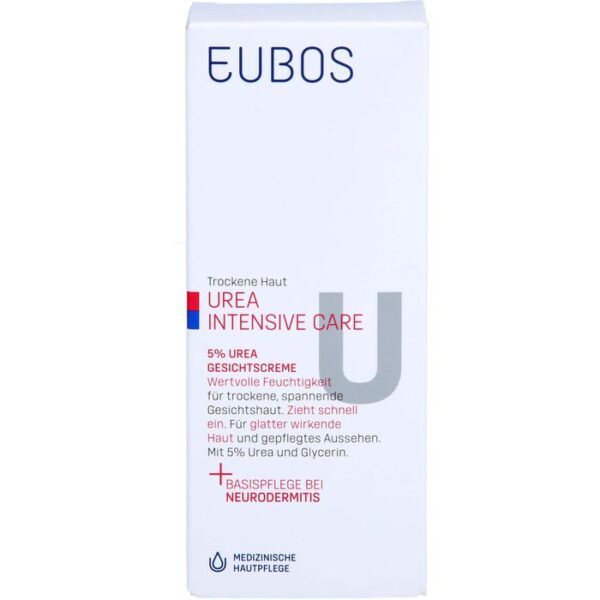 EUBOS TROCKENE Haut Urea 5% Gesichtscreme 50 ml