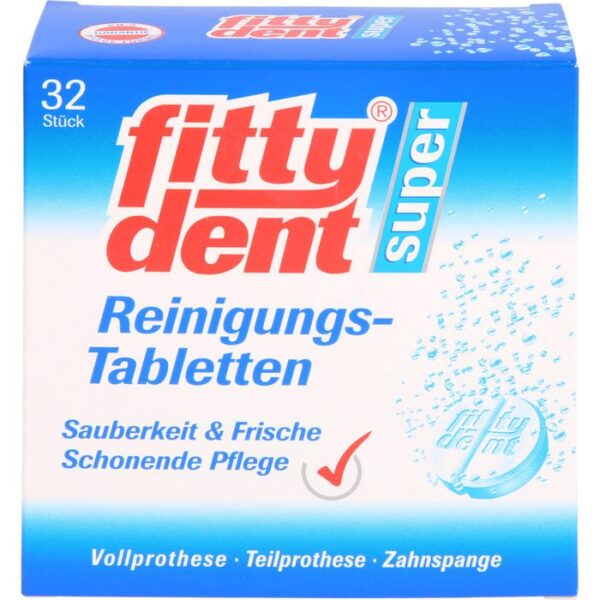 FITTYDENT super Reinigungstabletten 32 St.