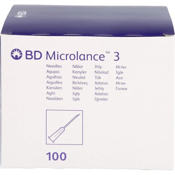 BD MICROLANCE Kanüle 24 G 1 0,55x25 mm 100 St.