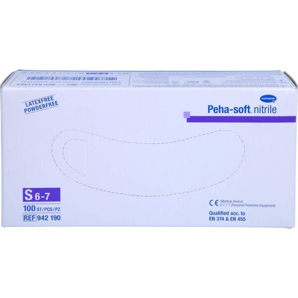 PEHA-SOFT nitrile Unt.Handsch.unste.puderfrei S 100 St.