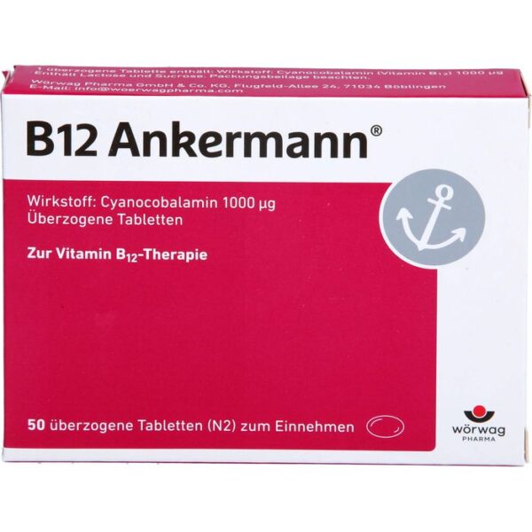 B12 ANKERMANN überzogene Tabletten 50 St.