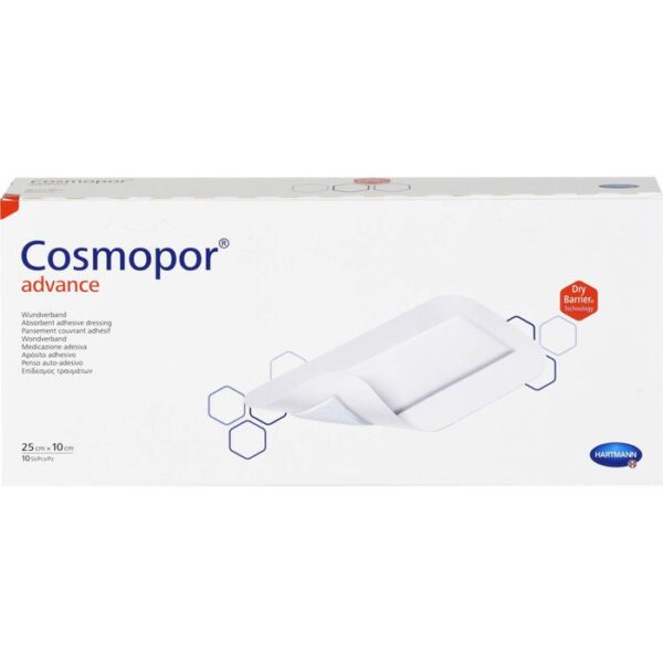 COSMOPOR Advance Wundverband 10x25 cm 10 St.