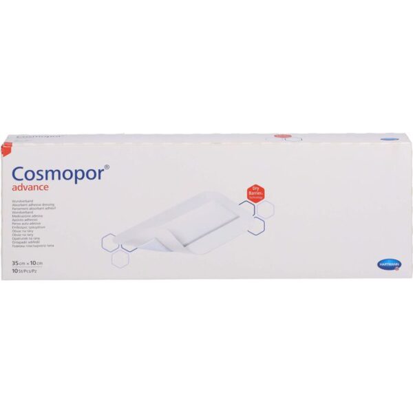 COSMOPOR Advance Wundverband 10x35 cm 10 St.