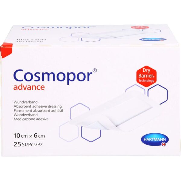 COSMOPOR Advance Wundverband 6x10 cm 25 St.