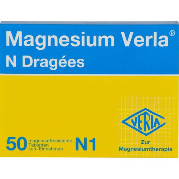 MAGNESIUM VERLA N Dragees 50 St.