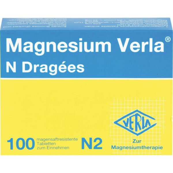 MAGNESIUM VERLA N Dragees 100 St.