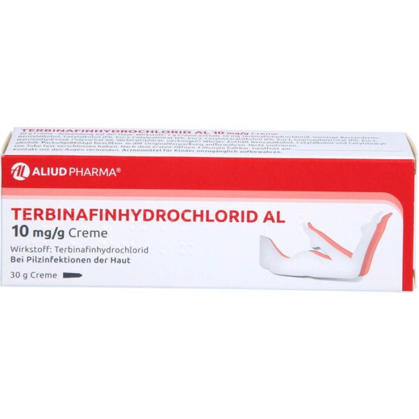 TERBINAFINHYDROCHLORID AL 10 mg/g Creme 30 g