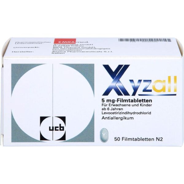 XYZALL 5 mg Filmtabletten 50 St.