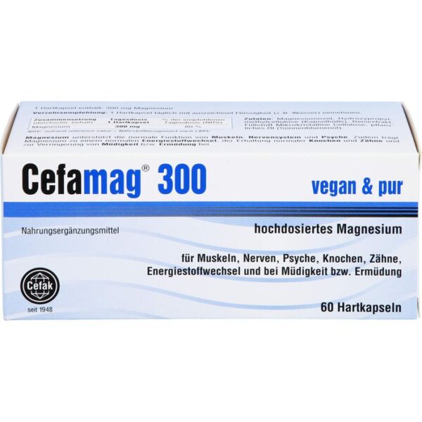 CEFAMAG 300 Hartkapseln 60 St.