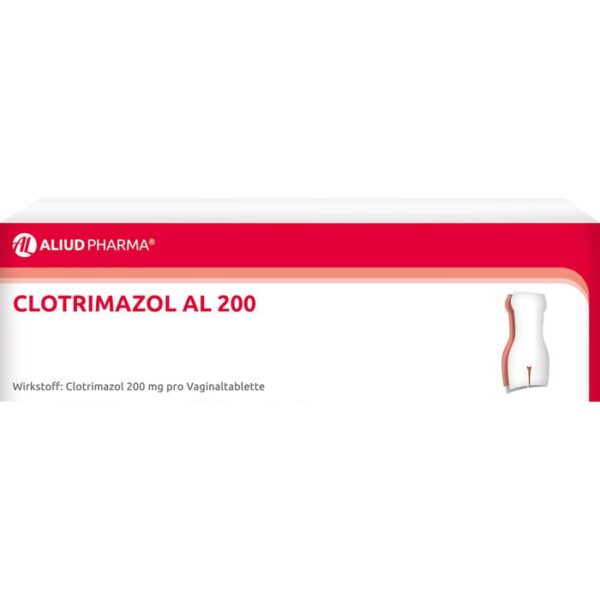 CLOTRIMAZOL AL 200 Vaginaltabletten 3 St.