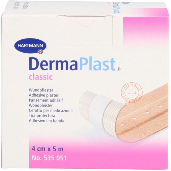 DERMAPLAST CLASSIC Wundpflaster 4 cmx5 m 1 St.