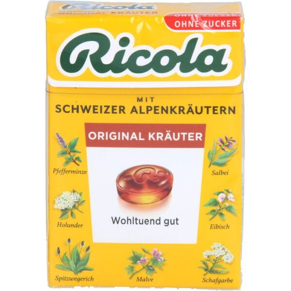 RICOLA o.Z.Box Kräuter Bonbons 50 g