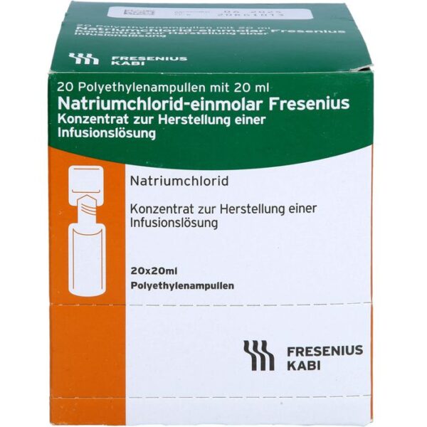 NATRIUMCHLORID-einmol.Fresenius PE-Amp.Inf.-L.-K. 400 ml