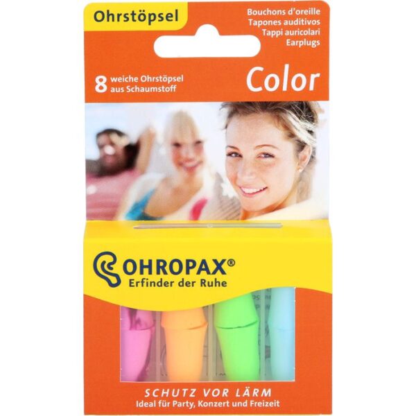 OHROPAX color Schaumstoff-Stöpsel 8 St.