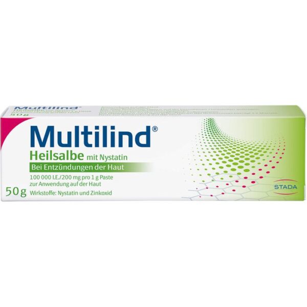 MULTILIND Heilsalbe m.Nystatin u.Zinkoxid 50 g